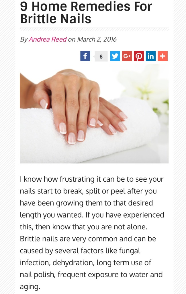 9 home remedies for brittle nails